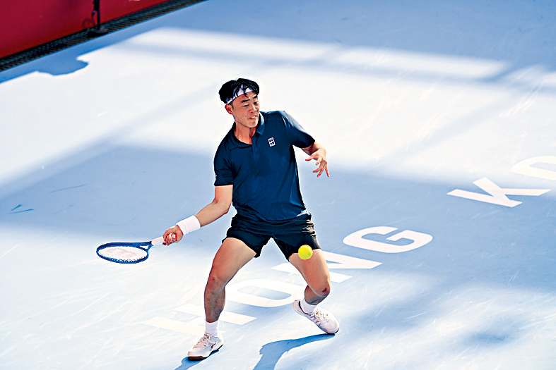 黃澤林打入香港賽男單次圈。