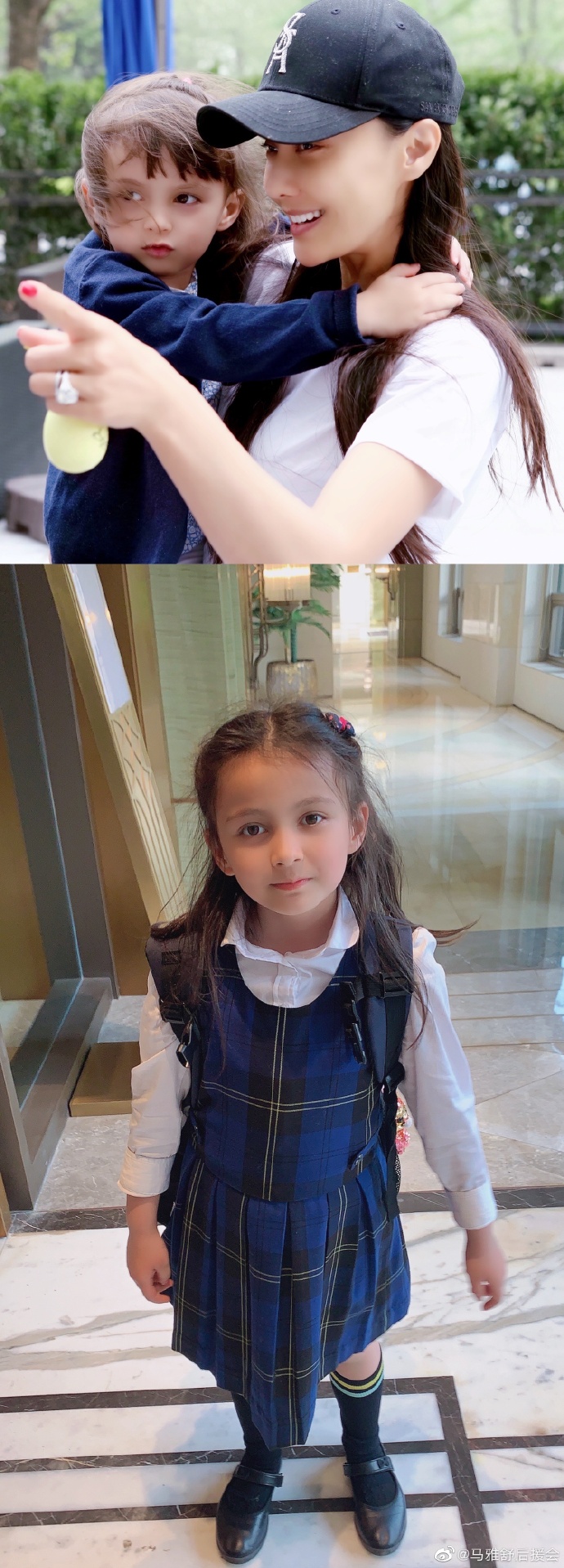 女兒今年讀小學二年級。