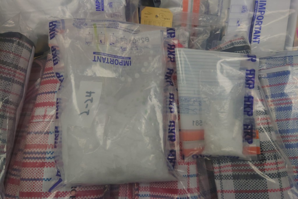 案中冰毒市值約8500萬元。