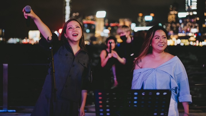 卫兰为11月红馆骚热身  现身湾仔busking  粉丝劲赞：如置身梦境