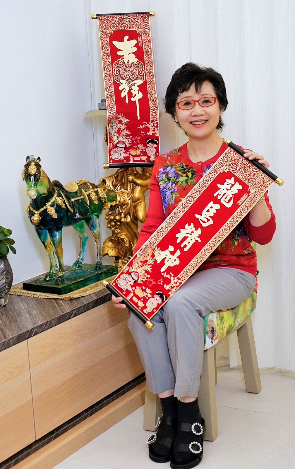 新春佳節，張德蘭向大家送上最誠摯的祝福。