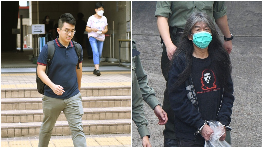 今早到鄭達鴻與梁國雄的代表結案陳詞。資料圖片