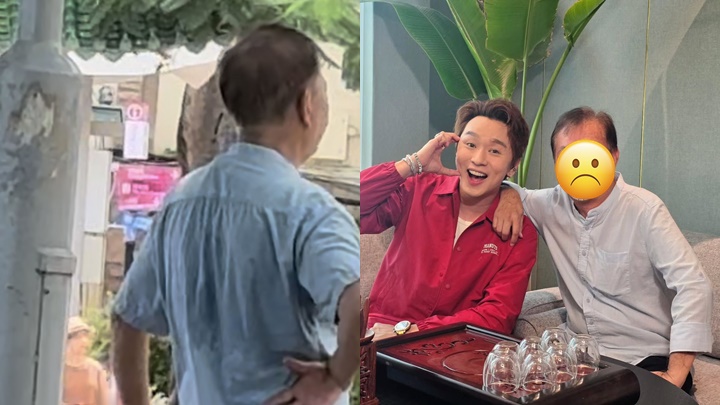 70年代TVB小生曾破產中風難得露面   滿臉白鬚顯老態激似盧海鵬  早前產業遇天災嘆悽涼