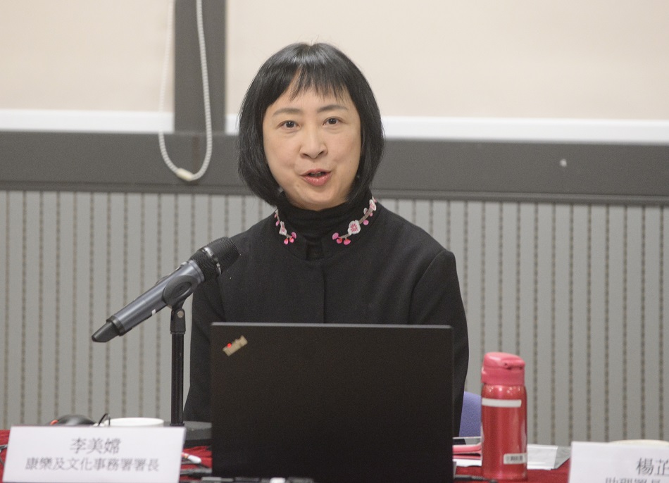 康樂文化事務署長李美嫦。資料圖片