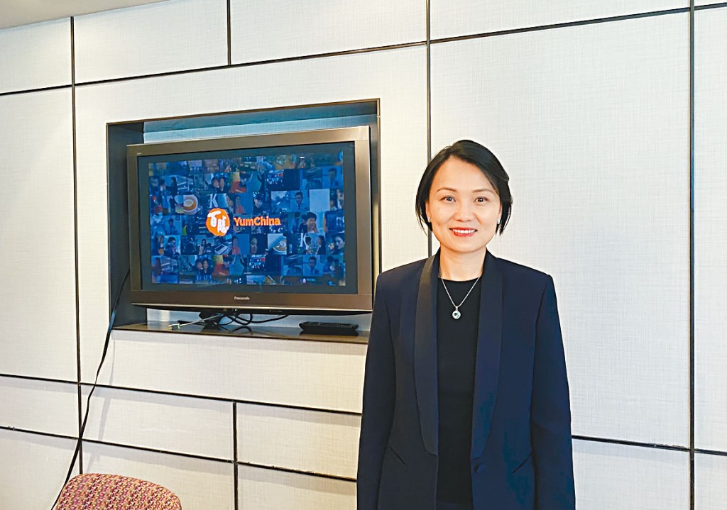 屈翠容表示,百勝中國首日主要上市即被納入滬深港通,將有助增加其股票流動性。