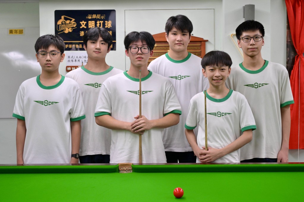 圣士提反堂中学今年有六名学生报名参加校际桌球锦标赛。(苏正谦摄) 圣士提反堂中学今年有六名学生报名参加校际桌球锦标赛。(苏正谦摄)