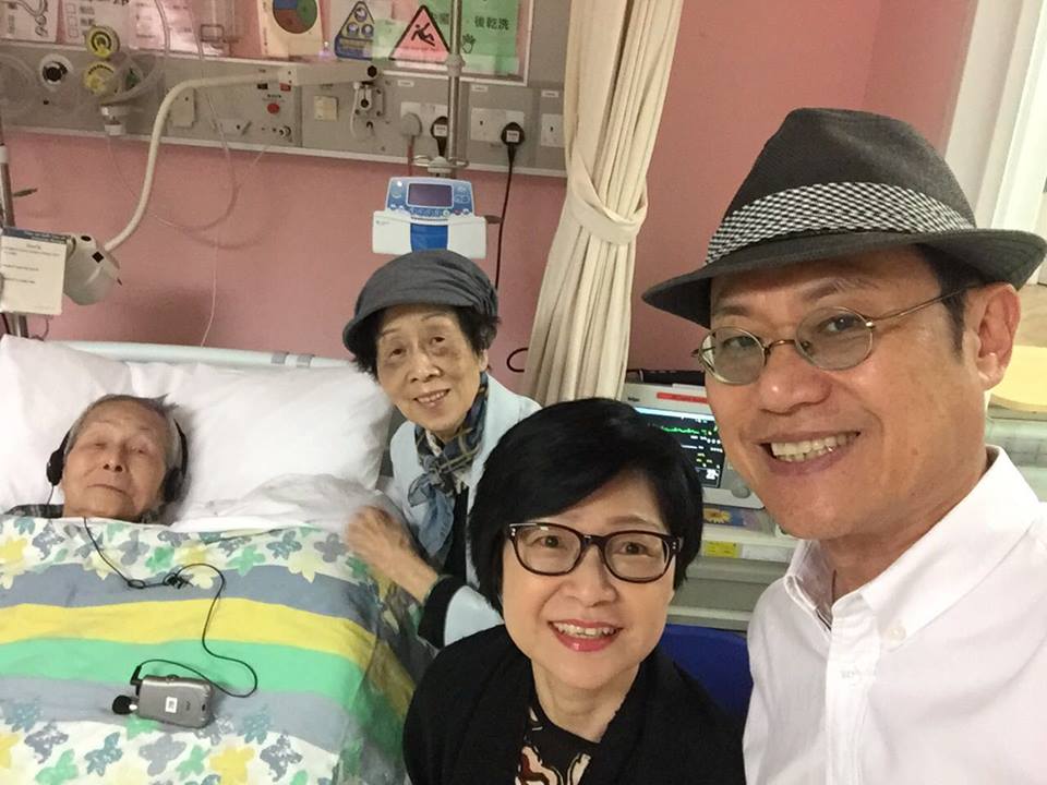 好友鄧英敏等人都有探望李我。