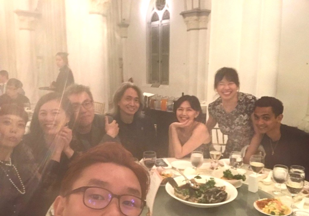 孙燕姿参加婚宴。网上图片