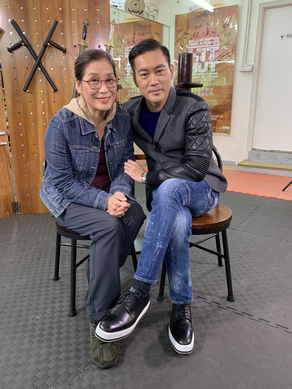 陳國坤受訪楊盼盼節目。