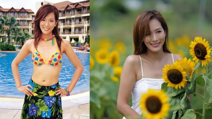 吳幸美19年前選港姐,樣貌與現在無太大分別。