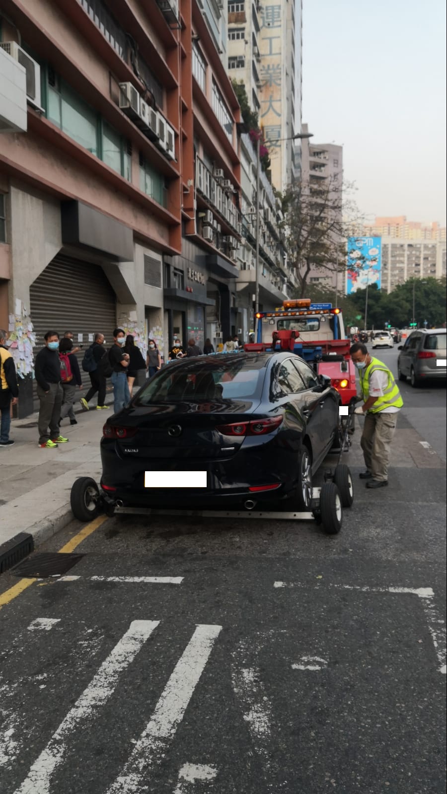 行動重點打擊東九龍區內違例泊車黑點。圖:警方提供