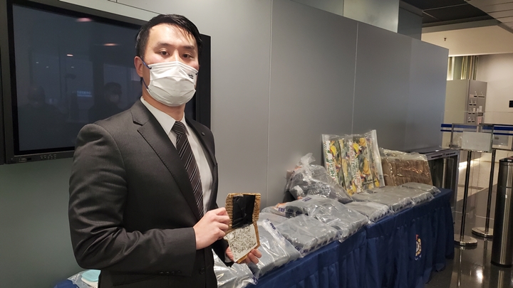 警方搗破9,750萬元可卡因販毒案。