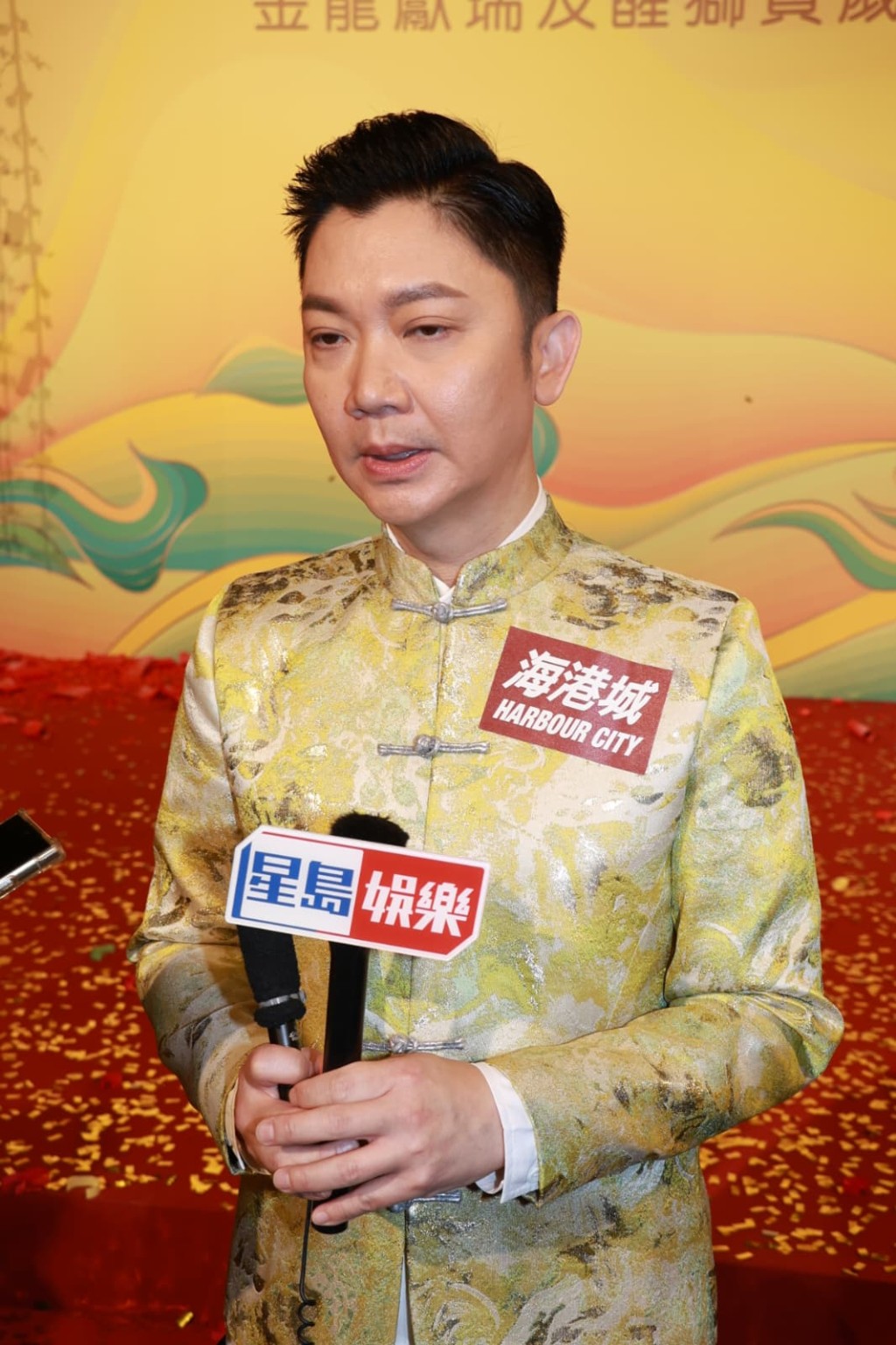 堪輿學家李丞責出席活動。 堪輿學家李丞責出席活動。