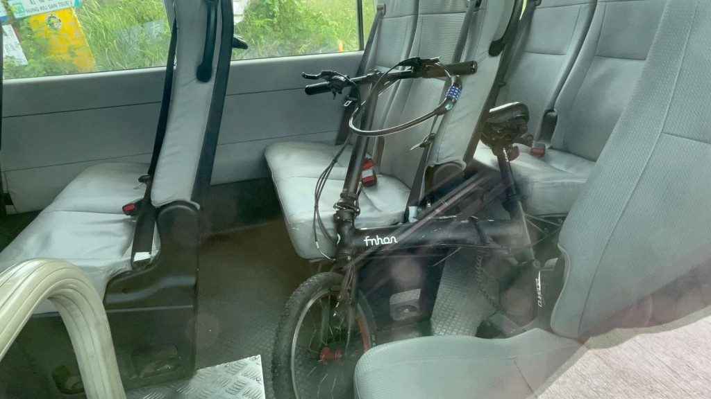 涉事單車。楊偉亨攝