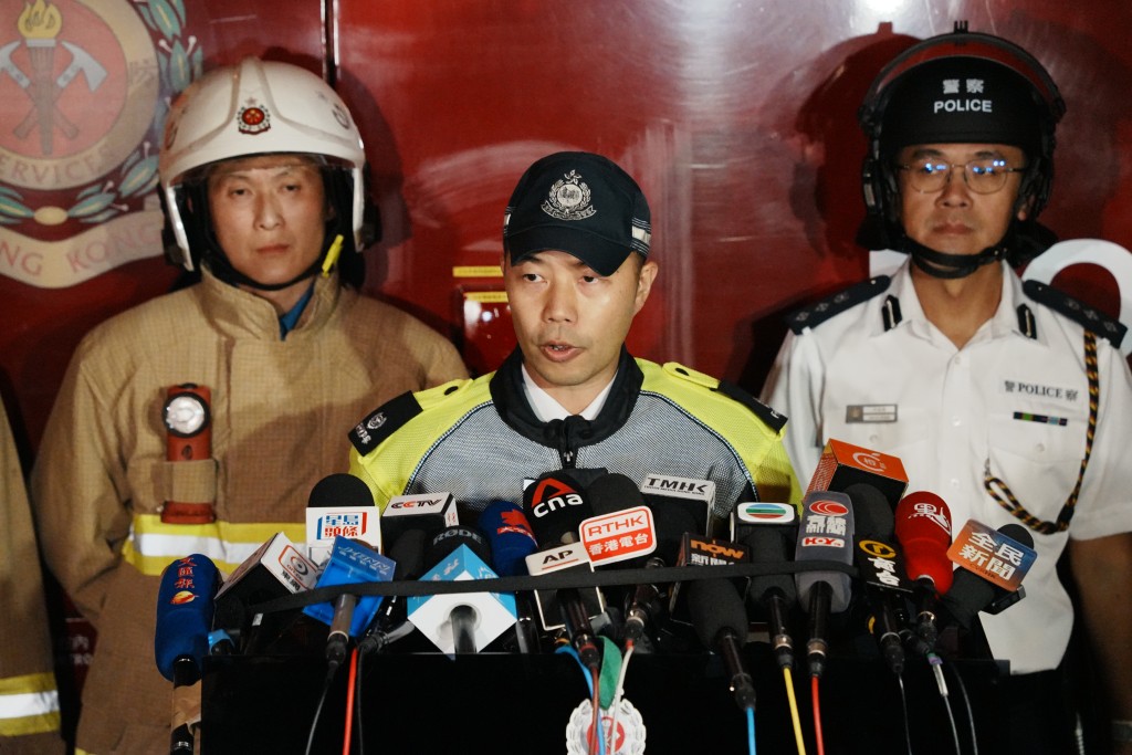 警務處新界北總區交通部執行及管制組警司蕭奕騏。