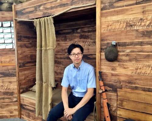 海防博物馆一级助理馆长李家乐指今次展览筹备了约9个月。