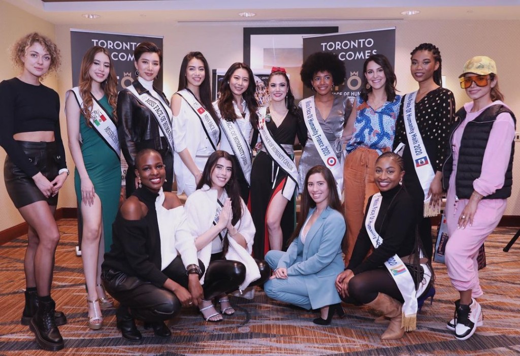 去年雷莊𠒇在加拿大再踏選美舞台，代表香港參加「Miss Face of Humanity 2022」。