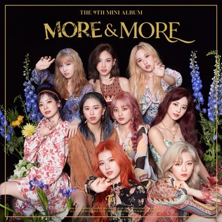 TWICE今年6月推出《MORE & MORE》。