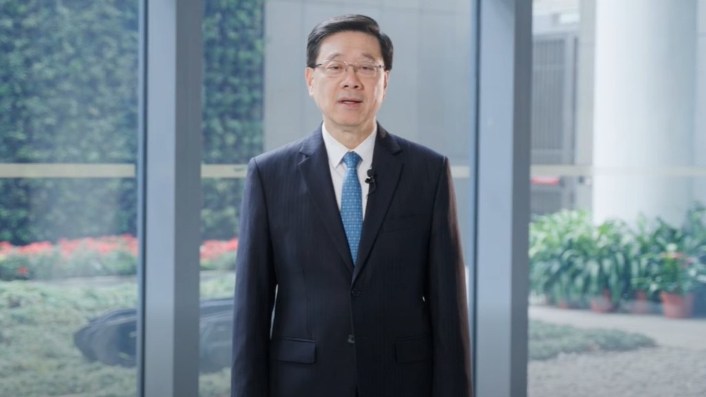 特首李家超。 特首李家超。