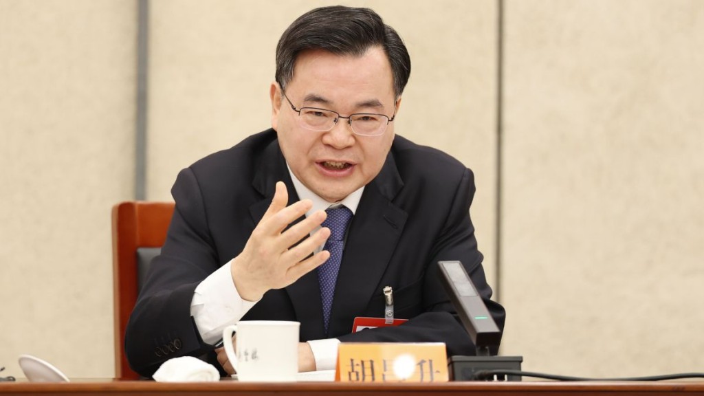 胡昌升获委任西藏书记。中新社