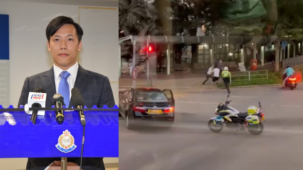粉嶺毒品快餐車司機逃逸案 警方感謝熱心市民協助制服。