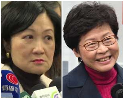葉劉淑儀指,任何參選人如果想要新民黨選委的票,都應該親自拜票,不應「食殘廢餐」。資料圖片