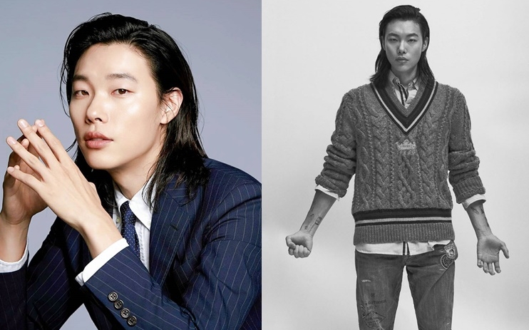 柳俊烈走性格路线，长发也很适合他。