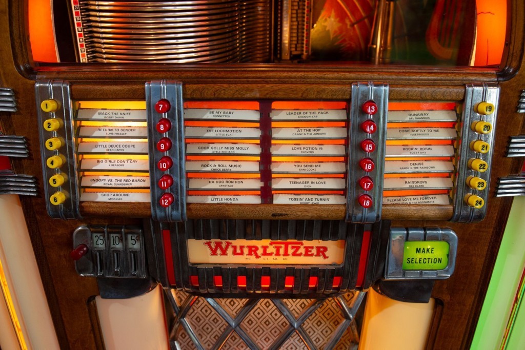 1947年生产的Wurlitzer 点唱机