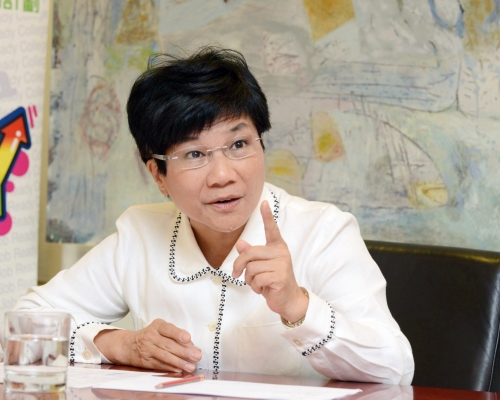 陳龔偉瑩憂慮貧窮會限制兒童成長。資料圖片