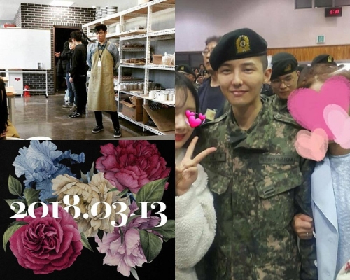 粉絲都希望讓T.O.P安心服役;GD在新兵結業禮上大受其他新兵家屬歡迎。