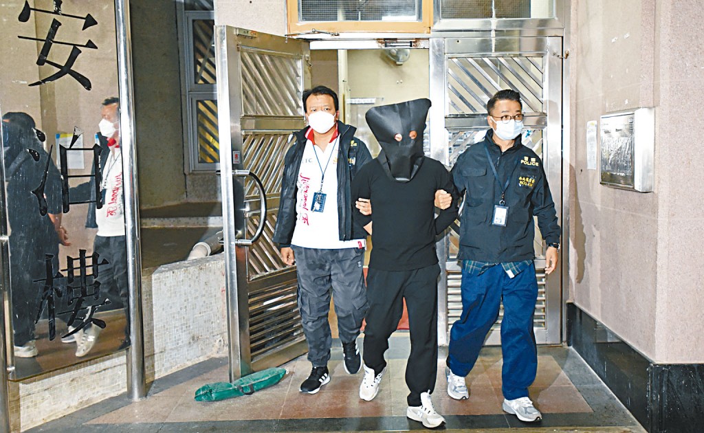 姓林男子涉試圖協助蔡天鳳案1名被告經水路離開香港,於本月2日被捕。