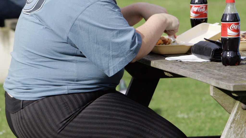 2022年全球5岁以上人口有超过10亿人属肥胖症（obesity）。 美联社