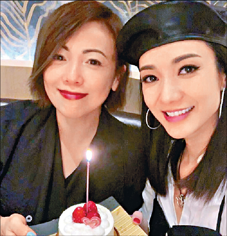 ■Grace很感激鄧萃雯(左圖)和胡杏兒鼓勵,令到她能有信心挑戰角色。 ■Grace很感激鄧萃雯(左圖)和胡杏兒鼓勵,令到她能有信心挑戰角色。