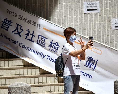 全民檢測計劃累計檢測約178.3萬個樣本。 資料圖片