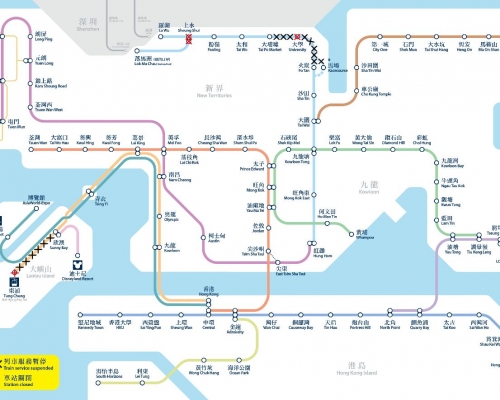 現時仍關閉的車站。