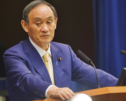 日本首相菅義偉將趁東京奧運期間,與訪日的外國政要會談。AP圖片