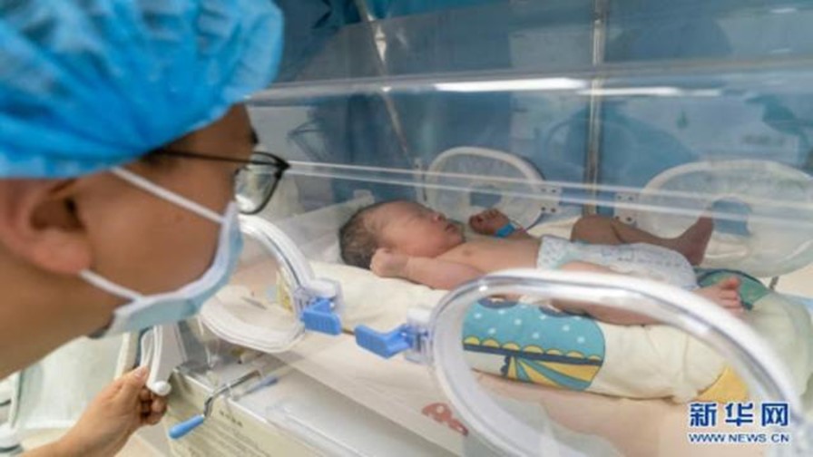 中國2025年僅有792萬人，是1949年以來最低。新華社