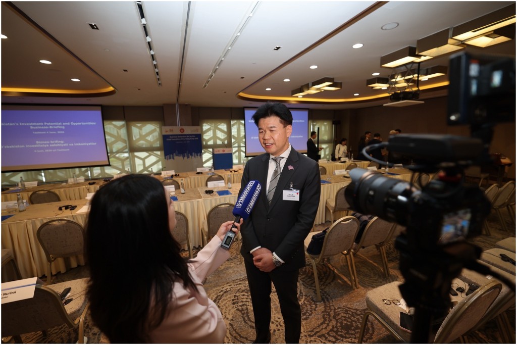 香港律師會會長湯文龍。 香港律師會會長湯文龍。