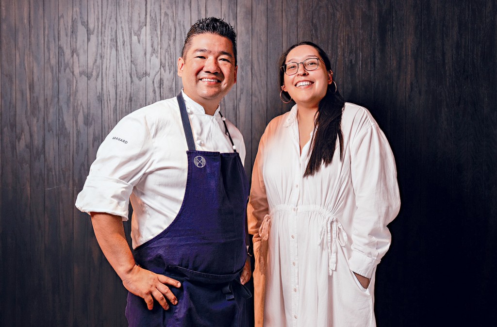 「Sublime」創辦人兼主廚Sergio Díaz（左）與人類學家Jocelyn Degollado，共同研發以古馬雅文化遺產為創作靈感的危地馬拉現代料理。