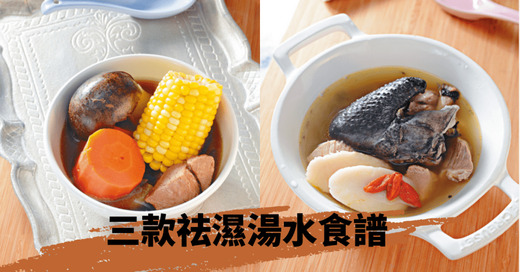 祛濕湯水|疫情下宅在家煲湯水 三款祛濕湯水食譜