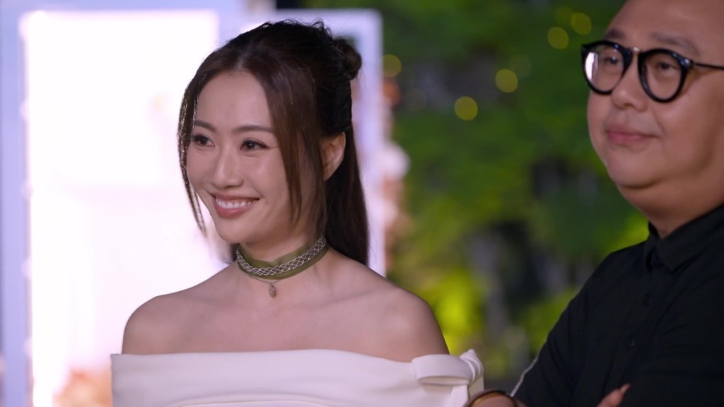 阮嘉敏昨晚一集要選一位勇者作單對單互動。 阮嘉敏昨晚一集要選一位勇者作單對單互動。