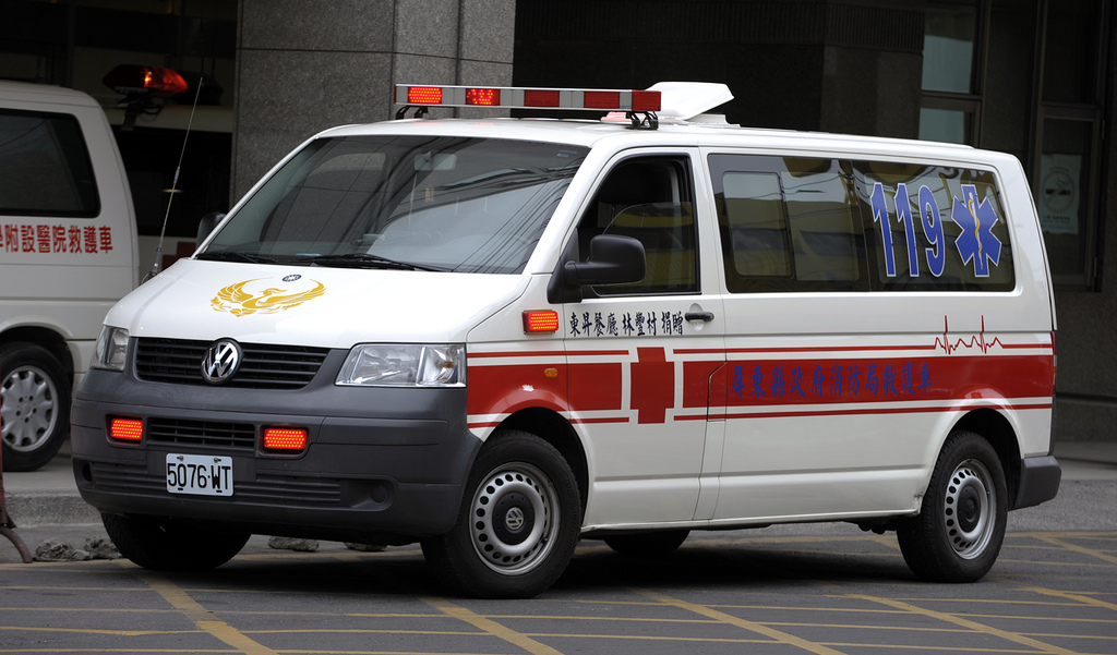 王志文後日將捐出第三部救護車。(示意圖:圖中並非文中提及的救護車)