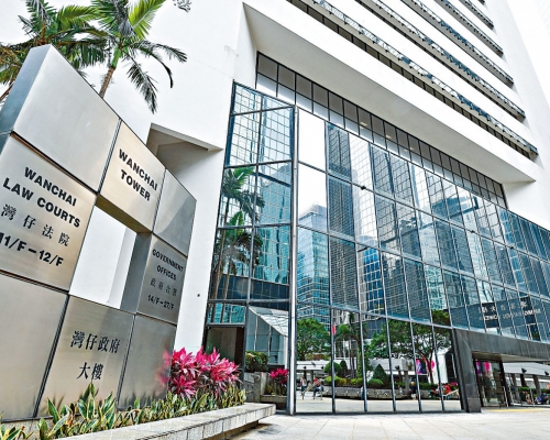 2名中學生今於區域法院承認暴動罪。 資料圖片