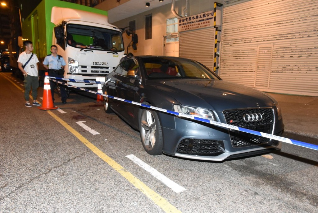 事主的Audi跑車車牌懷疑被人偷走。