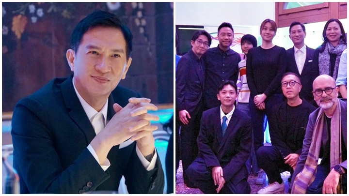 張家輝為新作《贖夢》參展意大利烏甸尼遠東電影節競賽單元，當晚又出席大會舉行的「香港之夜」，與一眾香港熟悉及新晉導演共進晚餐。