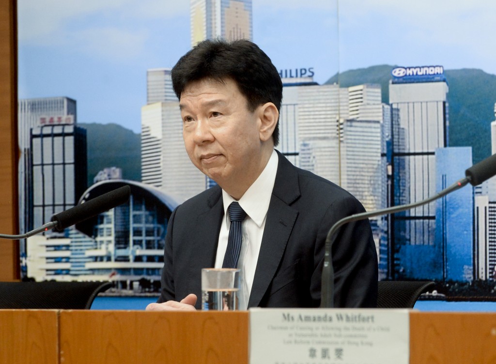 香港律師會前會長及刑法及訴訟程序委員會主席熊運信。
