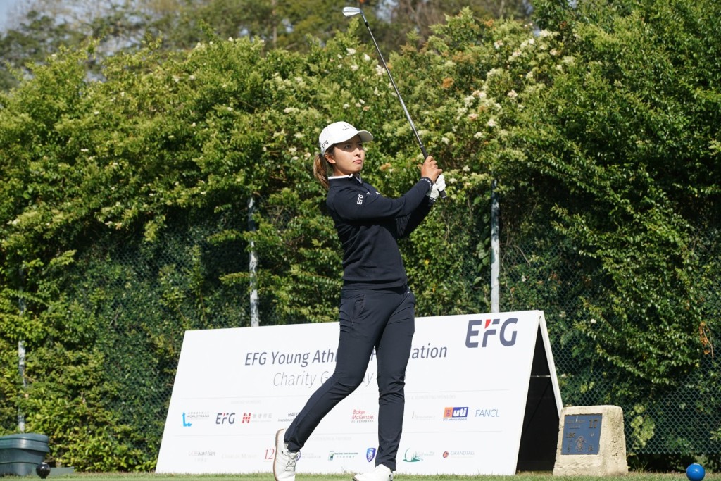 陈芷澄去年于LPGA赛季有两站打入前10名。公关提供图片