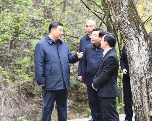 国家主席习近平到陕西进行调研。