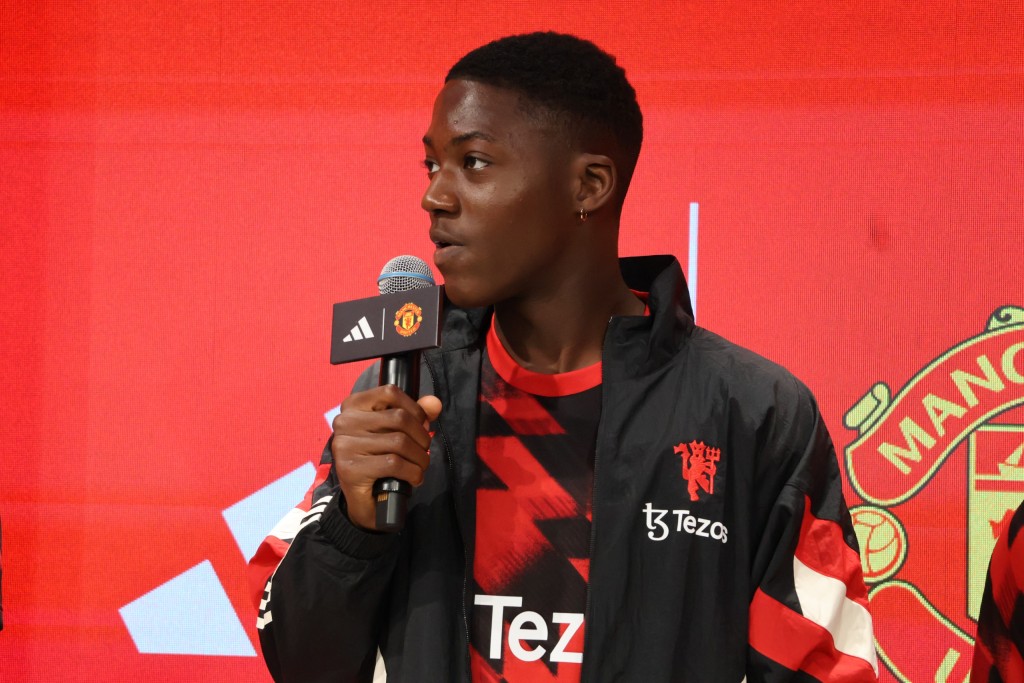 明奴訪港出席活動。徐嘉華攝