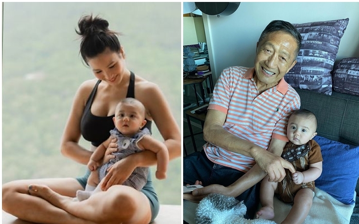 原子鏸的爸爸終於與孫子見面了！